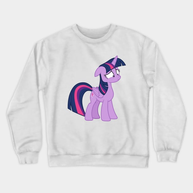 Twilight Sparkle 2 Crewneck Sweatshirt by CloudyGlow